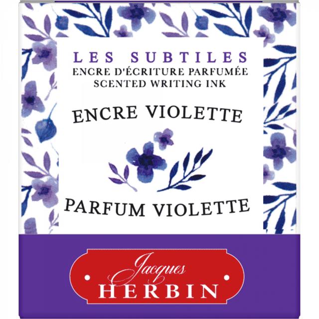 Cerneala parfumata, Herbin, Jacques Herbin Writing, violet, parfum violete, 30 ml