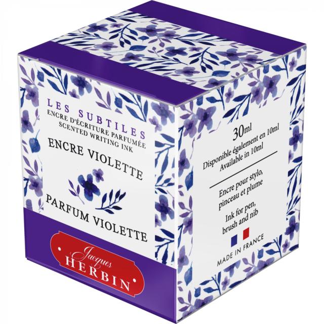 Cerneala parfumata, Herbin, Jacques Herbin Writing, violet, parfum violete, 30 ml
