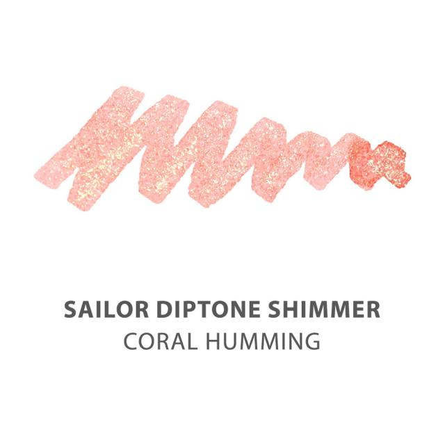 Calimara, Sailor, Diptone Shimmer Coral Humming, 20 ml, sidefata, nuanta vibranta
