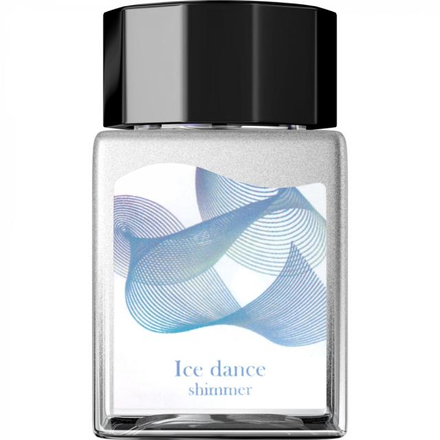 Calimara cerneala, Sailor, Diptone Shimmer Ice Dance, 20 ml, sidefata, nuanta Ice Dance