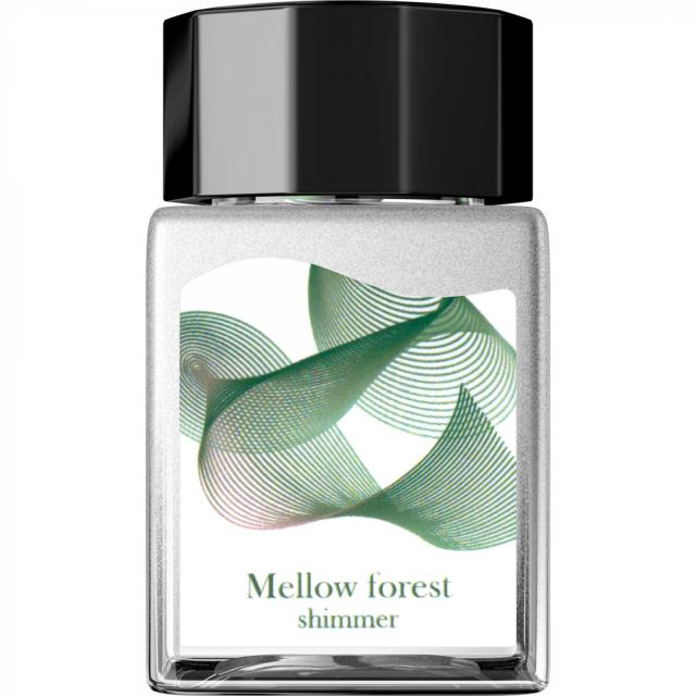 Calimara cerneala, Sailor, Diptone Shimmer Mellow Forest, 20 ml, sidefata, nuanta Mellow Forest