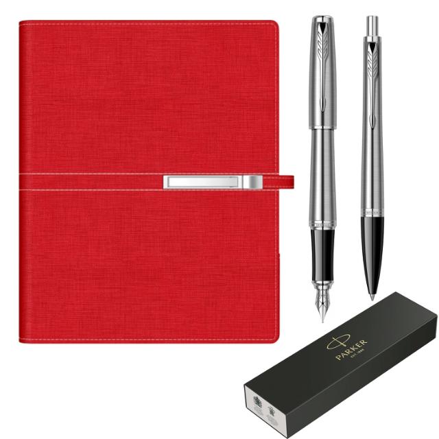 Set stilou si pix Parker Urban Royal SS-CT,  organizer A5 cu catarma asortat