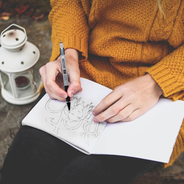 Creion mecanic Zebra, M301, 0.5 mm, rosu