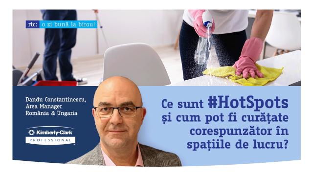 Ce sunt #HotSpots și cum pot fi curățate corespunzător în spațiile de lucru?