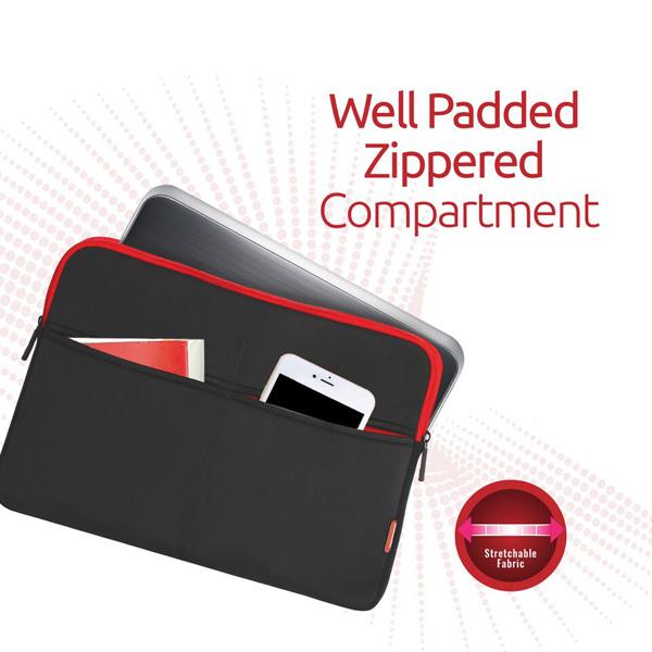 Husa laptop PROMATE Zipper-L, 15.6, negru