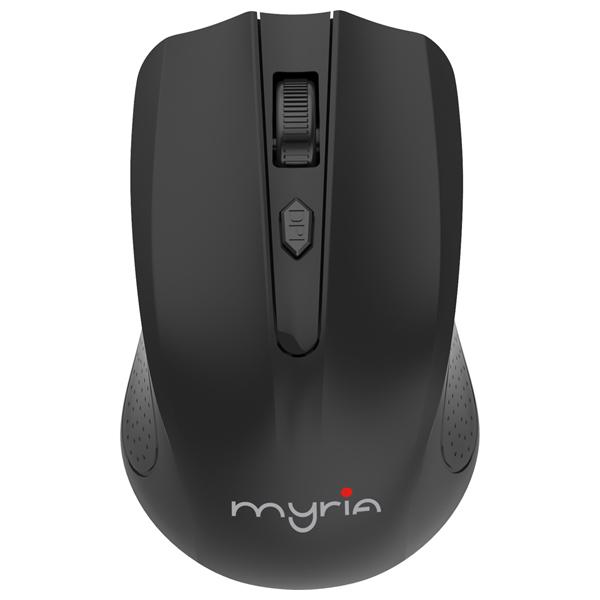 Mouse Wireless MYRIA MY8507, 1600 dpi, negru
