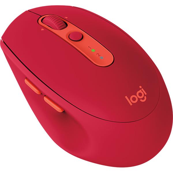 Mouse Wireless LOGITECH M590, 1000 dpi, rosu