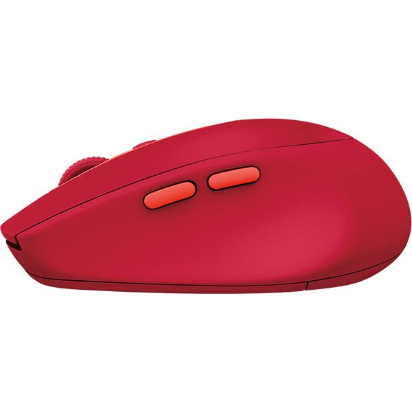 Mouse Wireless LOGITECH M590, 1000 dpi, rosu