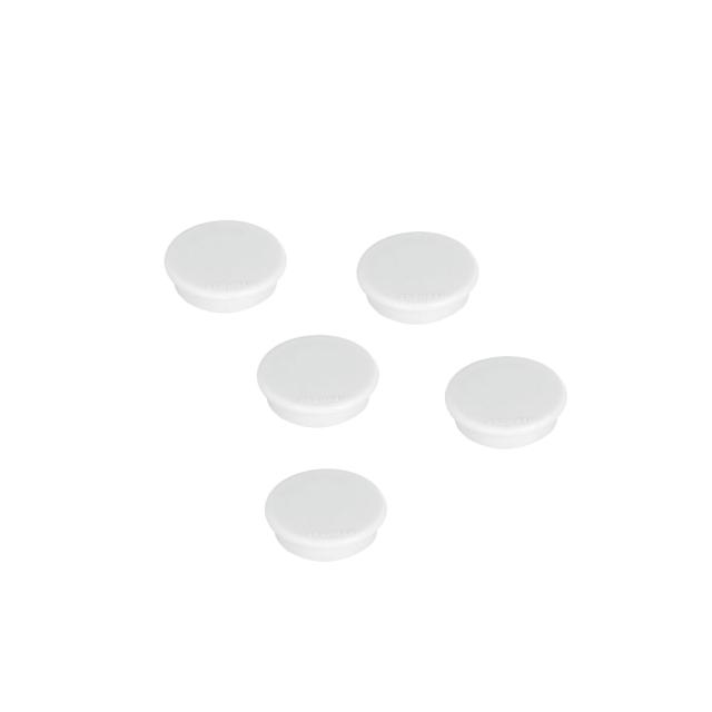 Magneti A-series, 24 mm, 10 bucati/set, albi