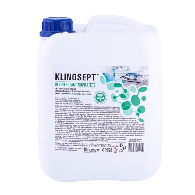Dezinfectant lichid pentru suprafete Klinosept, 5 l