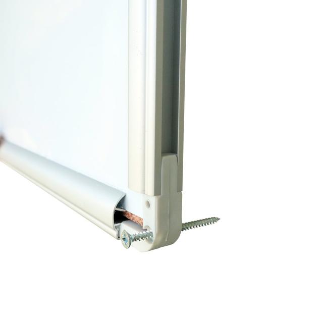 Tabla magnetica, Noki, INT 600, rama aluminiu, 45x60 cm, prindere pe perete