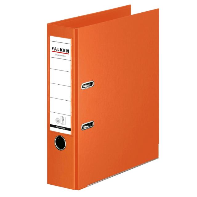 Biblioraft Falken Chromocolor, 80 mm, portocaliu