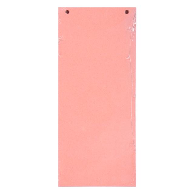 Separatoare Exacompta, color,  105 x 240 mm, rosu
