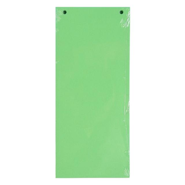 Separatoare Exacompta, color, 105 x 240 mm, verde