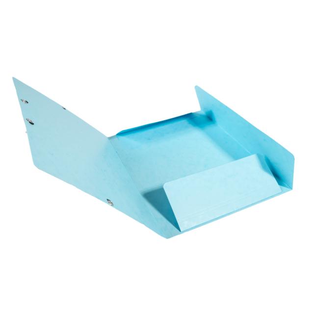 Dosar plic Exacompta Aquarel, A4, carton, inchidere elastic, albastru