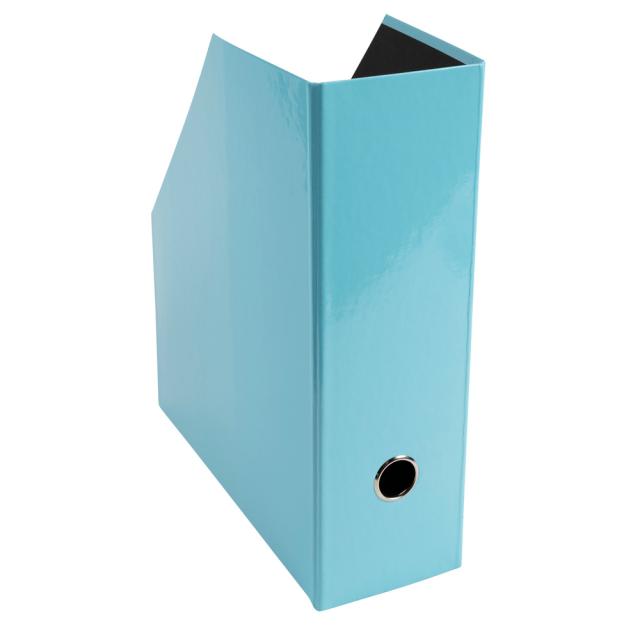Suport vertical carton Exacompta Aquarel, A4, 31x25 cm, albastru