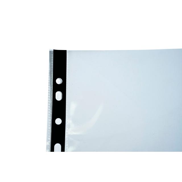 File de protectie Exacompta Cristal, grosime 90 microni, 100 bucati/set