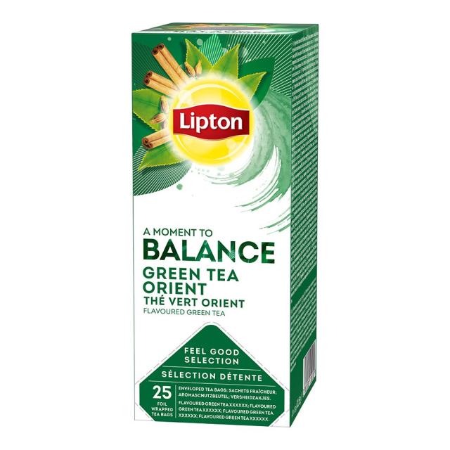 Ceai verde, Lipton Classic, Orient, 25 plicuri