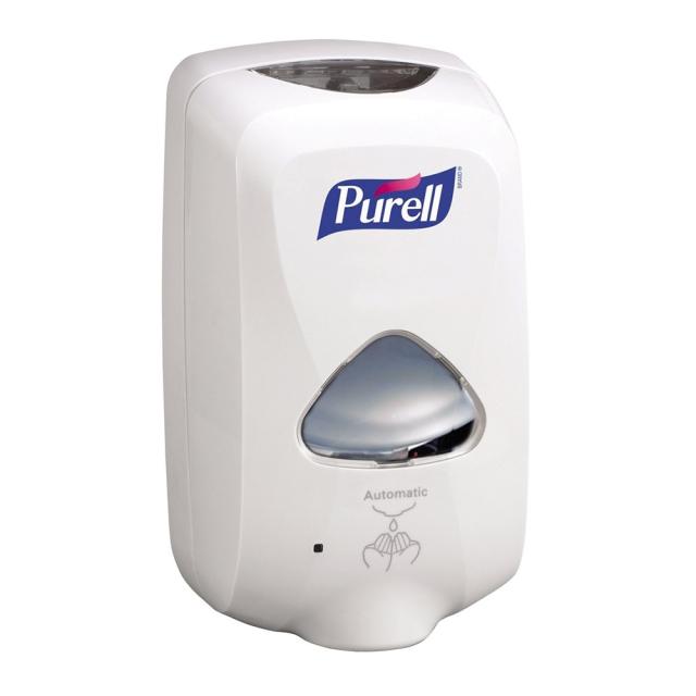 Dozator gel dezinfectant Purell TFX automat, alb