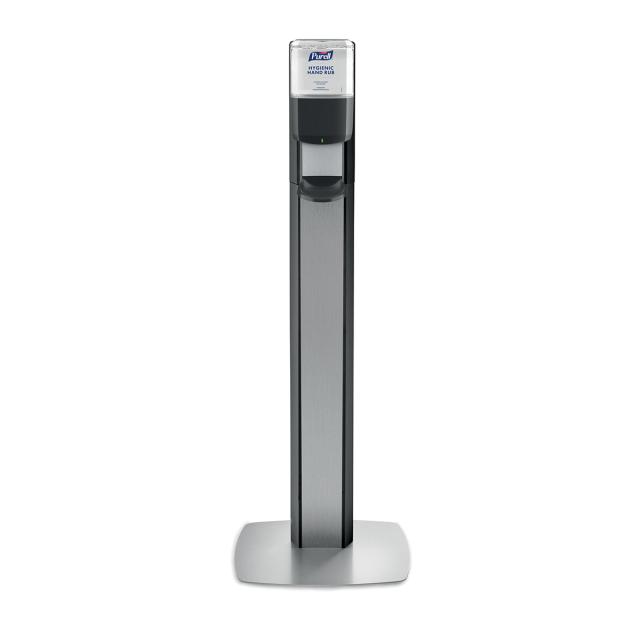 Stand vertical podea Purell Messenger cu dozator automat Purell ES8