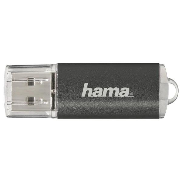 Memorie USB HAMA Laeta 124002, 16GB, USB 3.0, gri