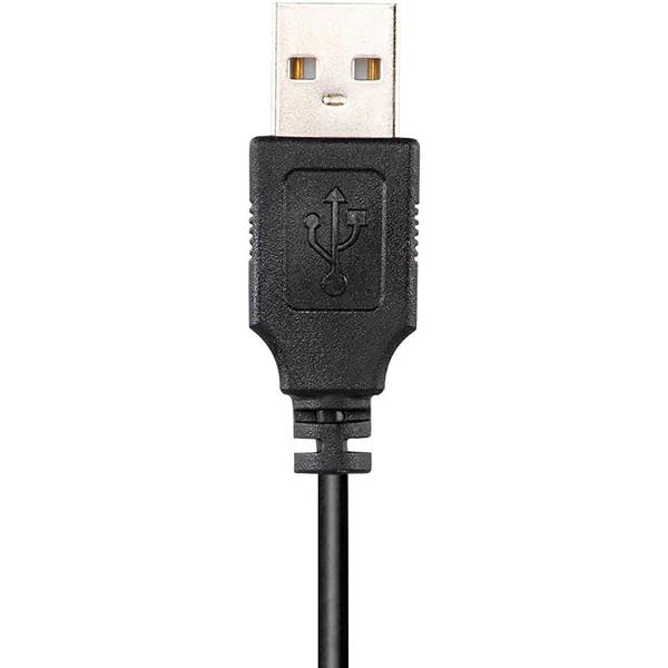 Casti PC HAMA HS-USB300, USB, negru