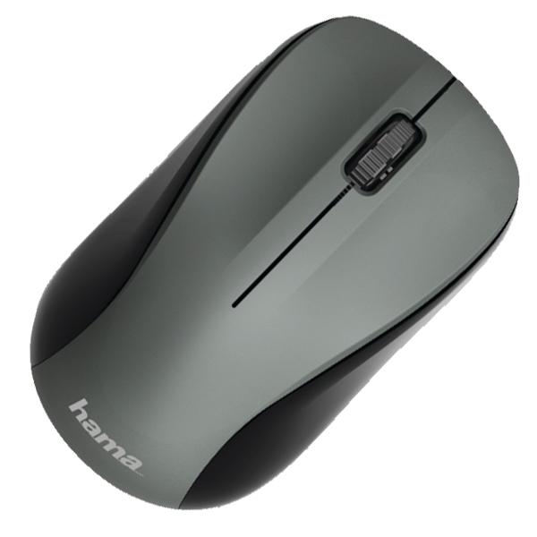 Mouse Wireless HAMA MW-300, 1200 dpi, antracit