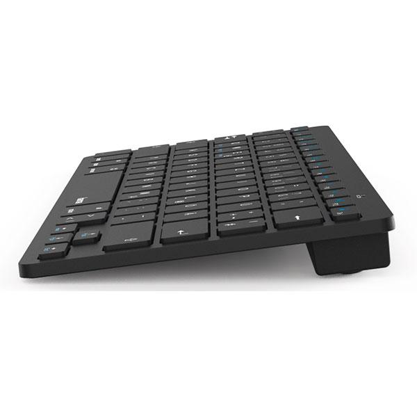 Tastatura Wireless HAMA KEY4ALL X300, Bluetooth, Layout RO, negru
