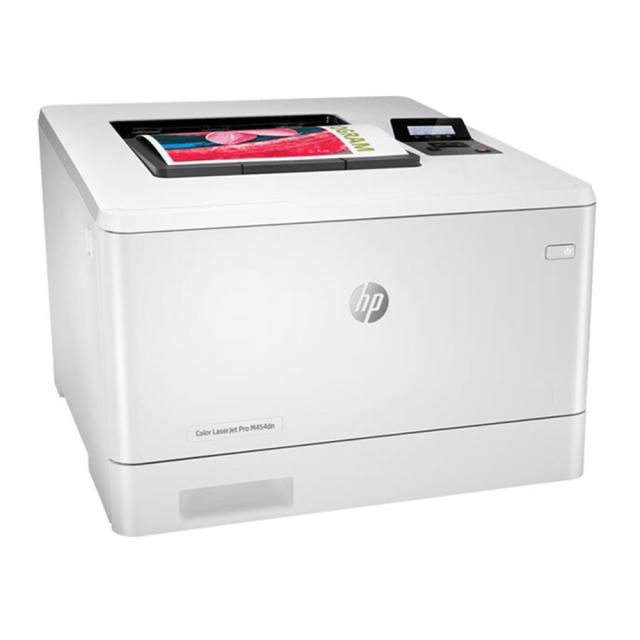 Imprimanta laser color HP LaserJet Pro M454dn, A4, USB, retea