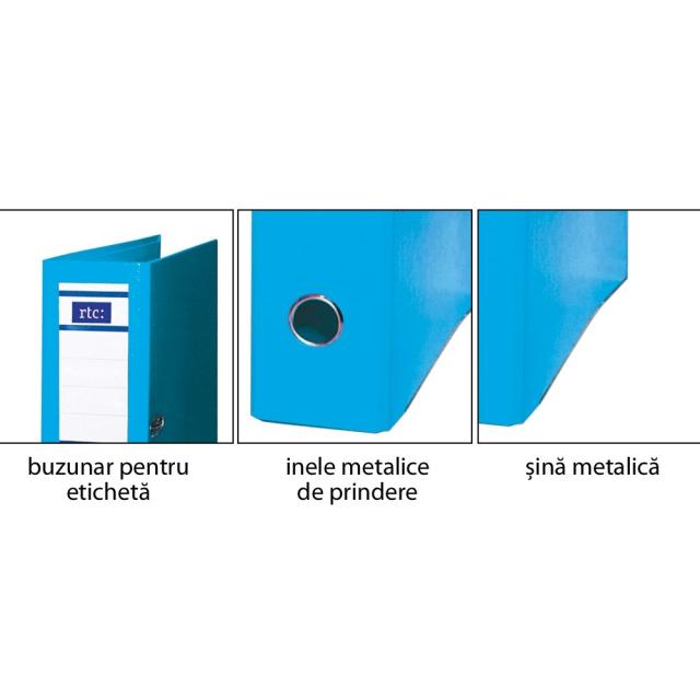 Biblioraft RTC Extra, 75 mm, bleu