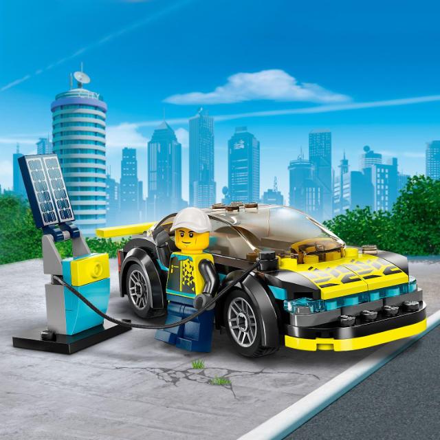 LEGO City, Masina sport electrica, numar piese 95, varsta 5+