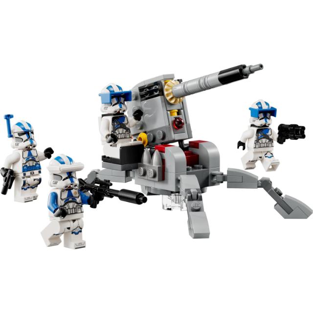 LEGO Star Wars, Pachet de lupta Clone Troopers, divizia 501, numar piese 119, varsta 6+