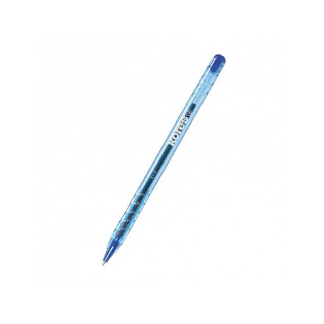 Pix Kores K1-M, varf mediu, albastru, 4 bucati/blister