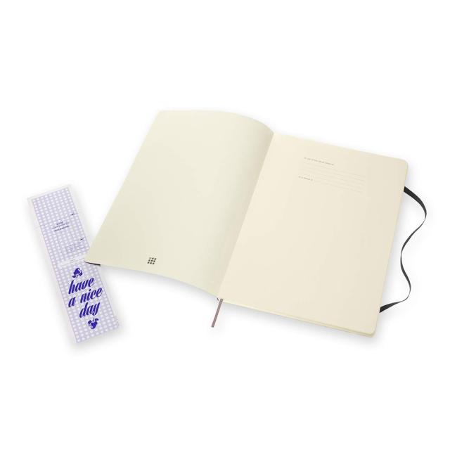 Agenda Moleskine Classic Dotted Paper Notebook Soft Cover Black, 29.7 x 21 cm, punctata, 192 file