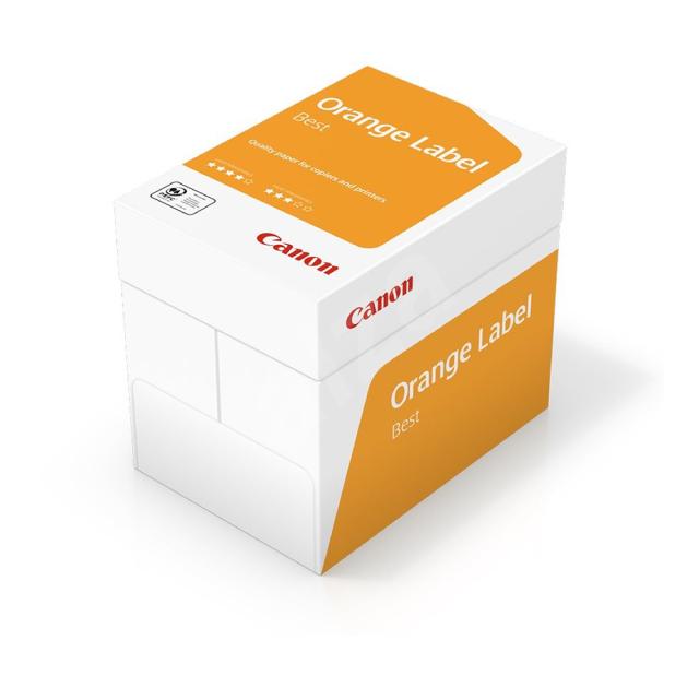 Hartie copiator Canon Orange Label Print, A4, 80 g/mp, 500 coli/top, 5 topuri/cutie
