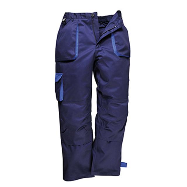 Pantaloni captusiti PortWest, Texo Contrast, navy, marime XL
