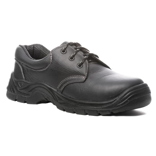 Pantofi protectie Agate S3 SRC marimea 40, din piele, bombeu din otel, antistatici, antiderapanti