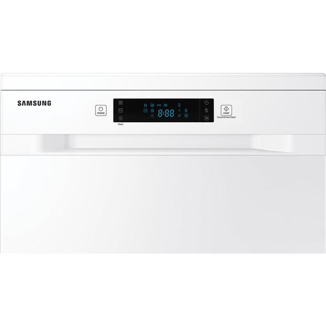 Masina de spalat vase Samsung DW60M5050FW Capacitate 13 seturi, clasa energetica Aplus, numar programe 5, dimensiuni 598x845x600, culoare alb, cu suporti pliabili