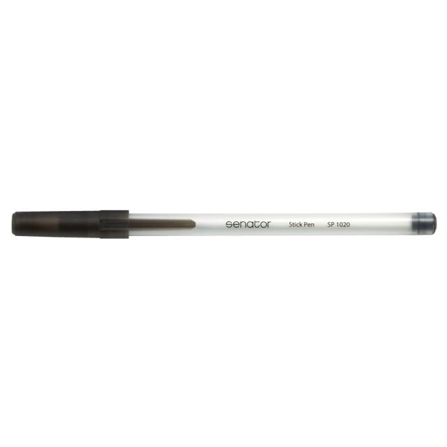 Pix, Senator, Stick Pen, seria 1000, 0.7 mm, plastic, negru