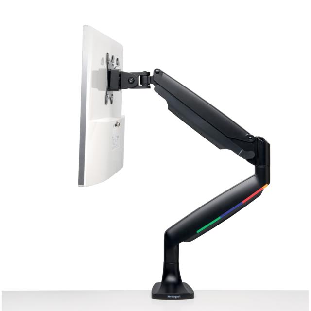 Suport pentru monitor Kensington SmartFit One Touch, brat ajustabil, cu fixare pe birou, negru