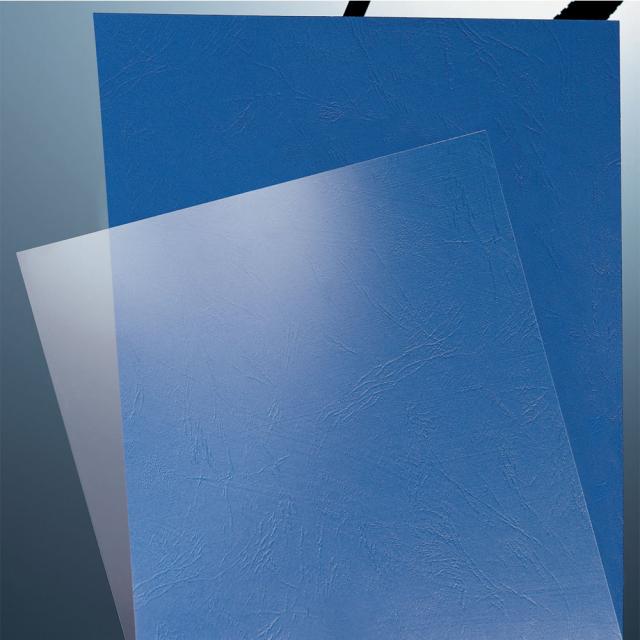 Coperti indosariere Leitz, transparent mat, A4, 200 microni, 100 coli/top