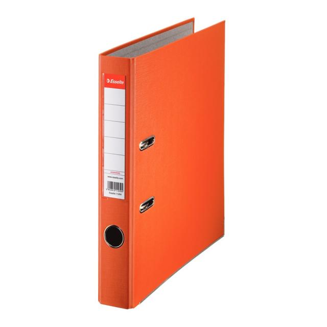 Biblioraft Esselte Economy, PP, A4, 50 mm, portocaliu