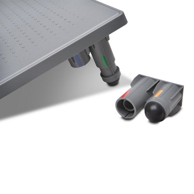 Suport ergonomic Kensington SoleMate SmartFit , pentru picioare, inclinatie ajustabila, gri