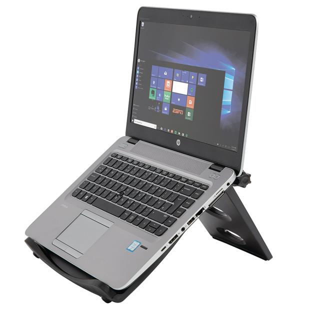 Suport pentru laptop Kensington SmartFit Easy Riser, cu spatiu pentru racire, negru