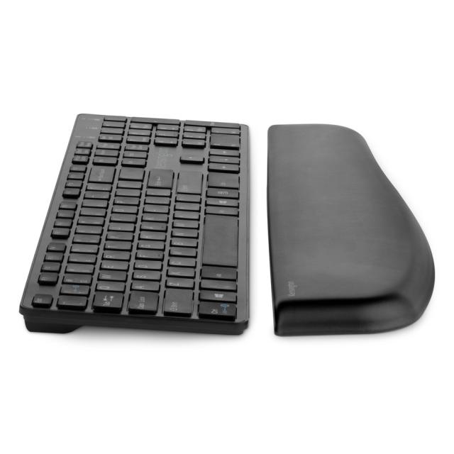 Suport ergonomic Kensington ErgoSoft, pentru incheietura mainii, pentru tastatura standard, negru