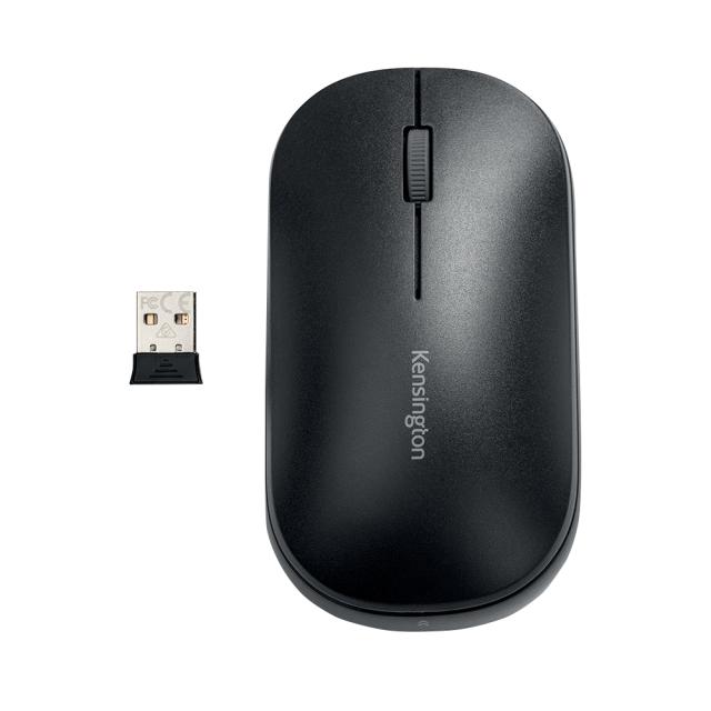 Mouse Kensington SureTrack, conexiune wireless sau bluetooth, dimensiune medie, negru