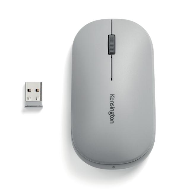 Mouse Kensington SureTrack, conexiune wireless sau bluetooth, dimensiune medie, gri