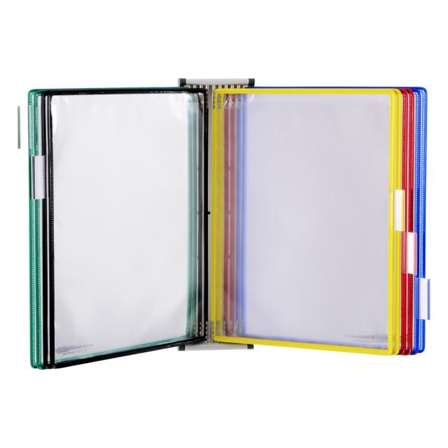 Kit complet Tarifold de perete, magnetic, A4, 10 display-uri, multicolor