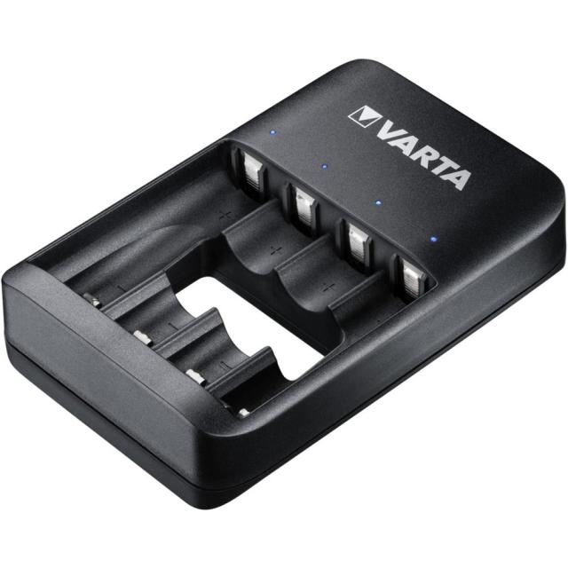 Incarcator USB Varta Value, pentru patru acumulatori, include patru acumulatori Varta Power, AA R6 2100mAh