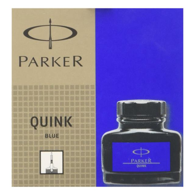 Calimara cerneala Parker Quink Washable, 57 ml, albastra